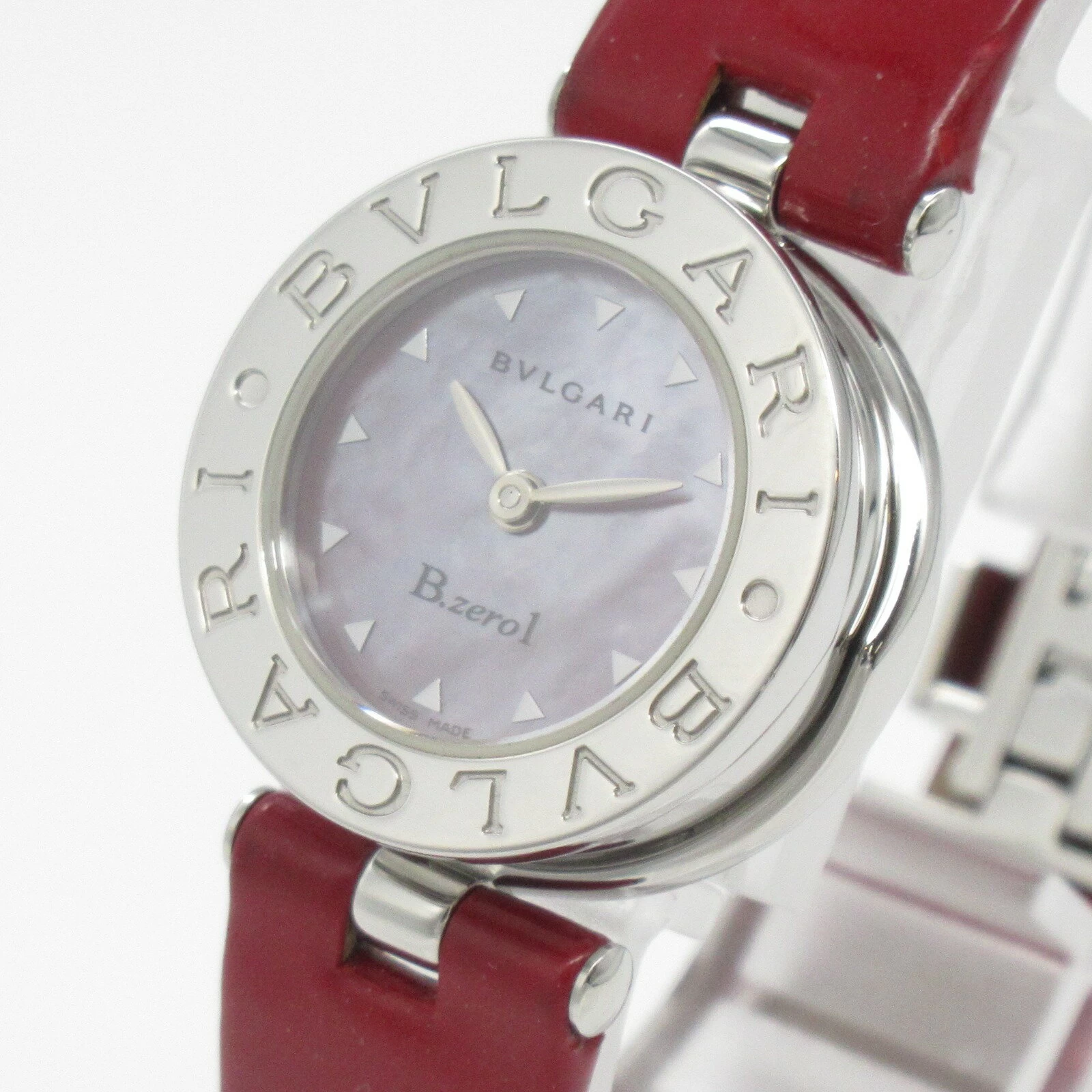  BVLGARI BVLGARI B-zero1 Watch Stainless Steel Ladies Red Red Shell BZ22S | Brand Brand Watch Brand