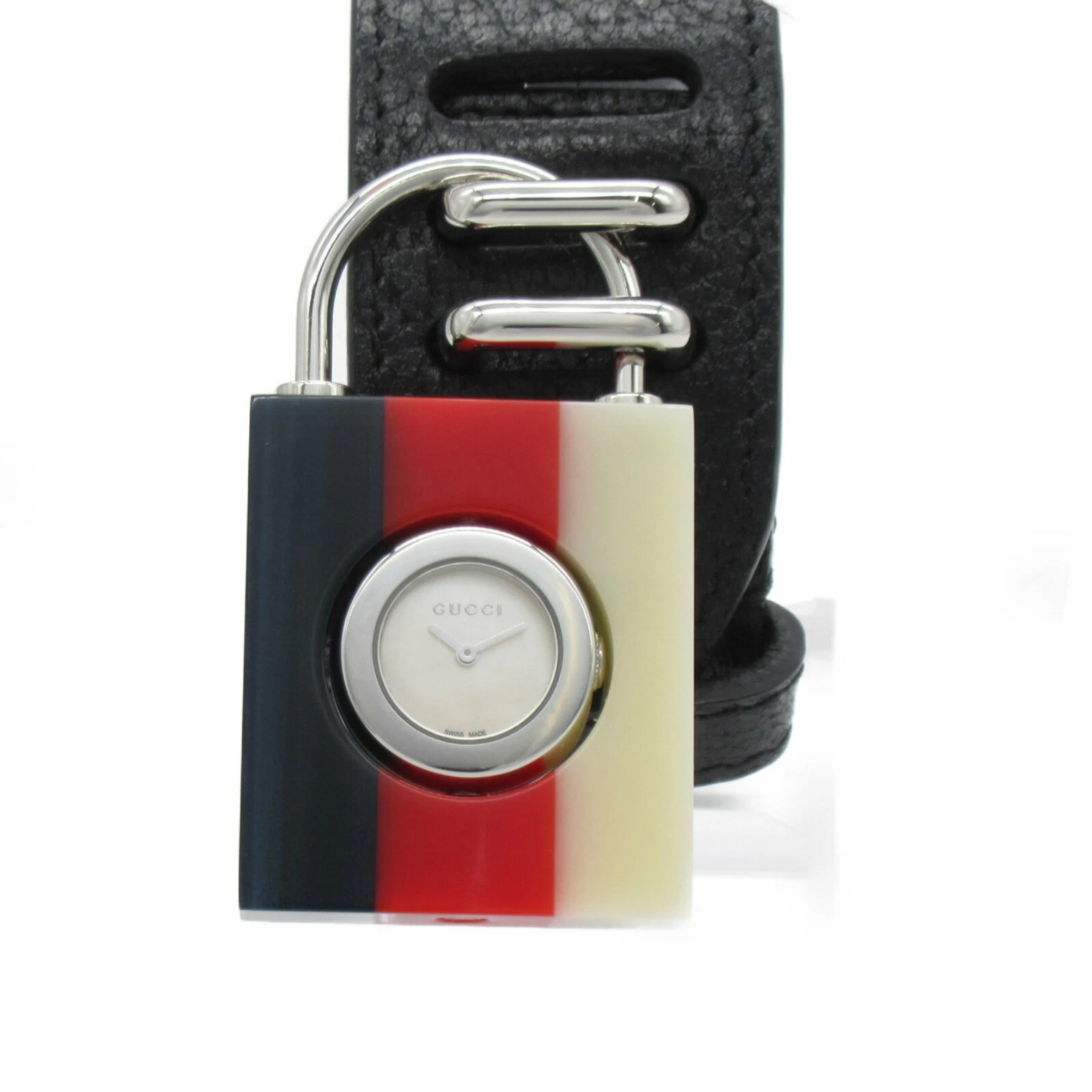  Gucci GUCCI Constance Watch Stainless Steel Leather Strap Ladies White White Shell 150.5 | Brand Brand Watch Brand