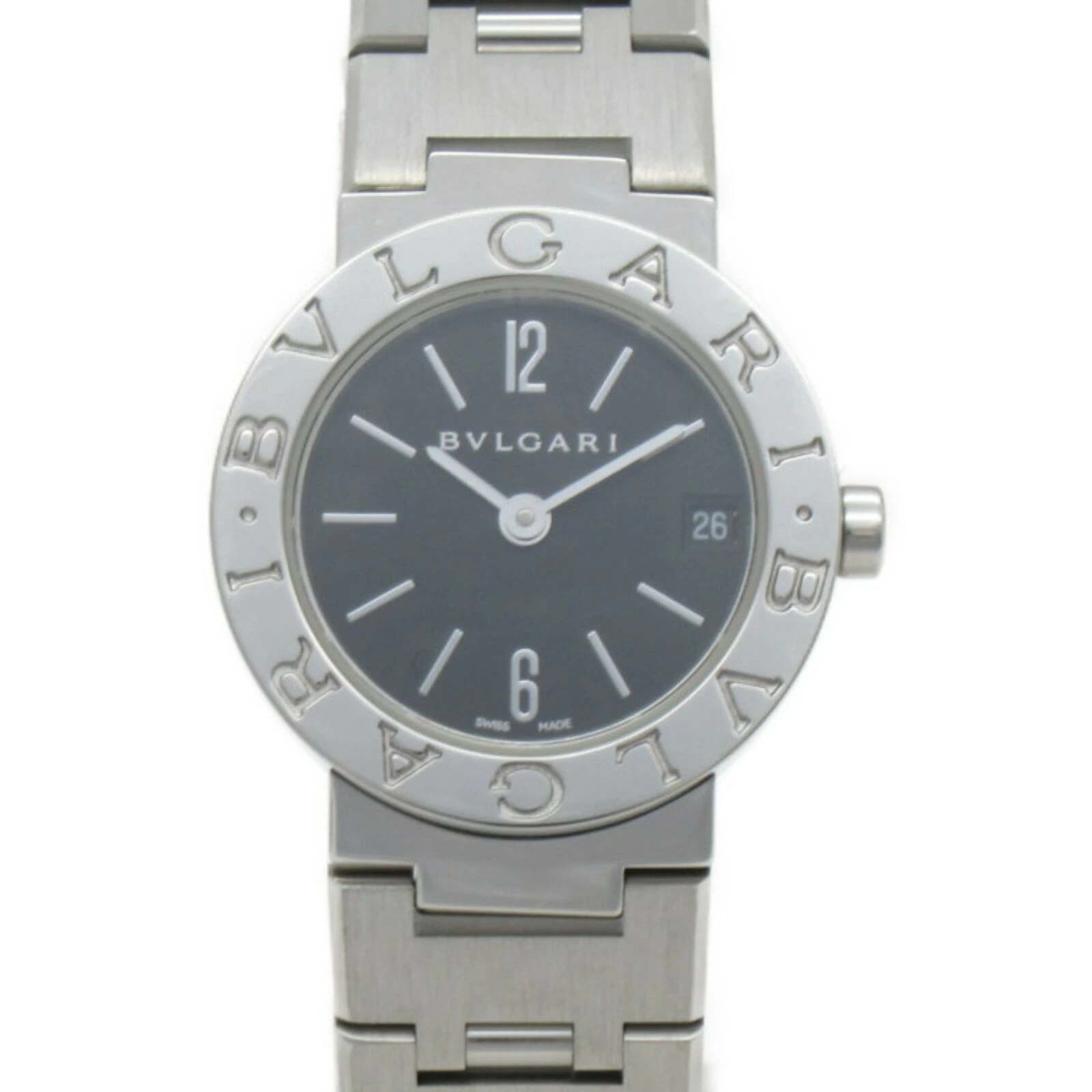 Bvlgari BVLGARI Watch Stainless Steel Ladies Black BB23SSD from 3/9 | Brand Brand Watch Brand