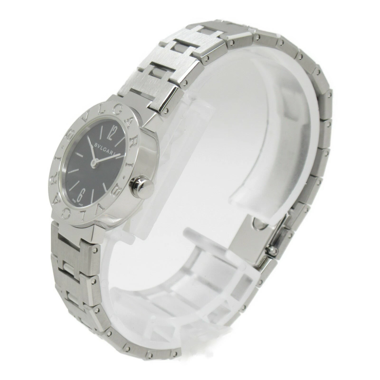 Bvlgari BVLGARI Watch Stainless Steel Ladies Black BB23SSD from 3/9 | Brand Brand Watch Brand