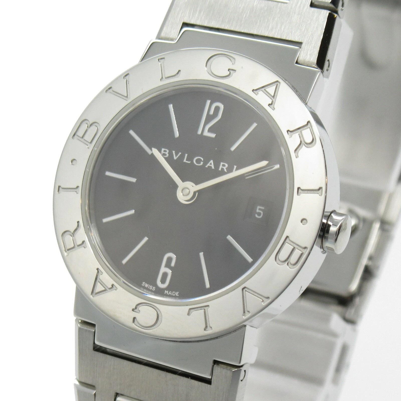 Bvlgari BVLGARI Watch Stainless Steel Ladies Black BB26SS from 3/9 | Brand Brand Watch Brand