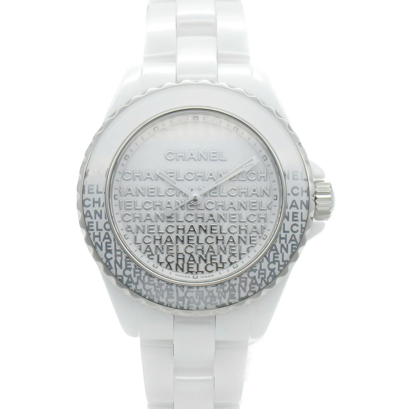 Chanel CHANEL J12 Wanted de Chanel Watch Ceramic Ladies White H7419 