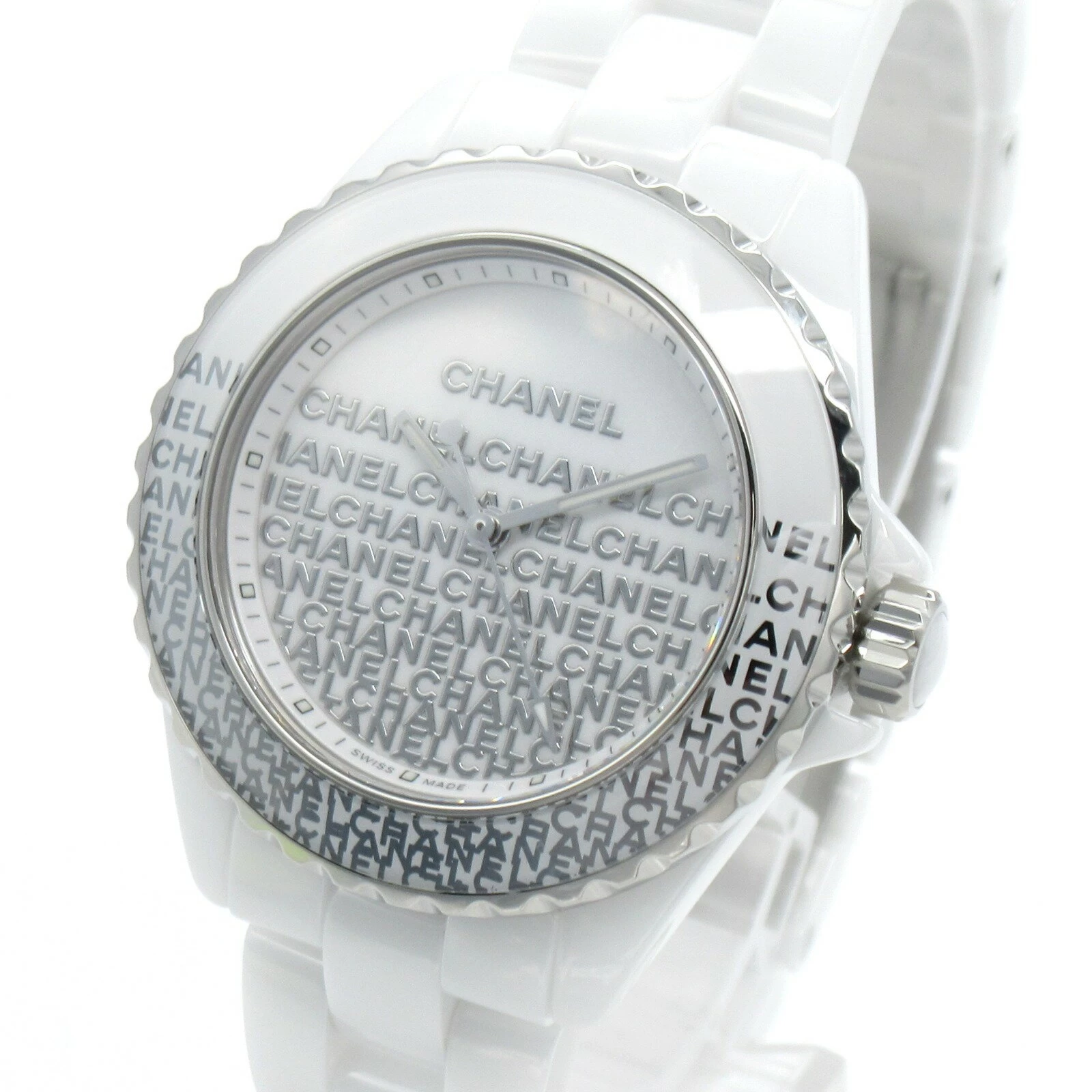 Chanel CHANEL J12 Wanted de Chanel Watch Ceramic Ladies White H7419 