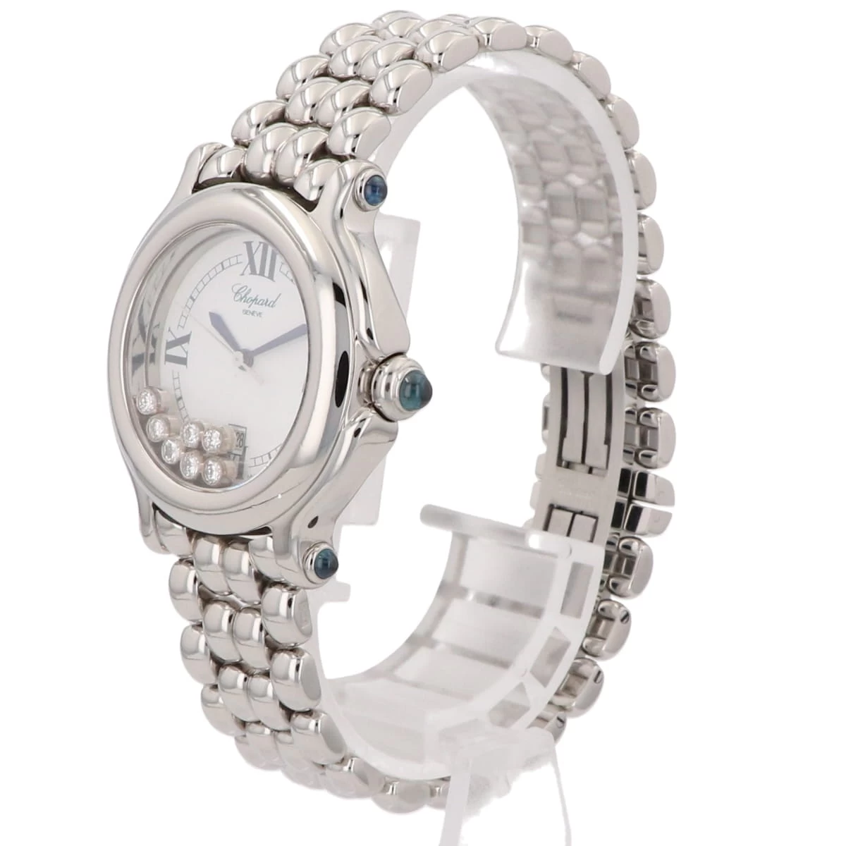 11% OFF [Wrapping Allowed] Chopard Chopard Happy Sport 7P Diamond 27/8236-23 SS Diamond Quartz White Unisex MSP29