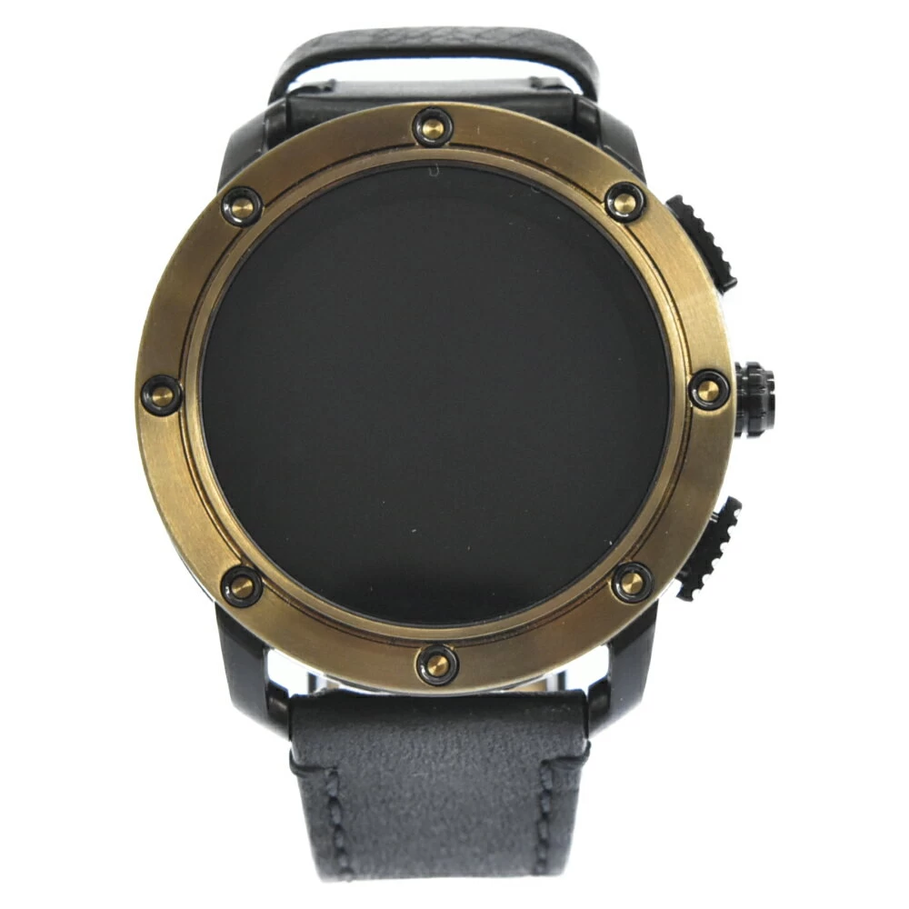 DIESEL (Diesel) DIESEL ON AXIAL DW1001 LCD Panel Digital Watch Diesel On Actual Item [Degree A] [Color Black] [Online Limited Item]