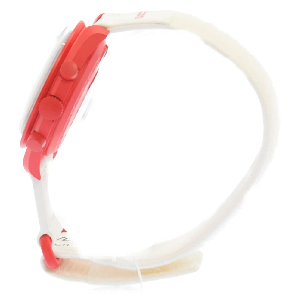 OMEGA (OMEGA) x Swatch MISSION TO MARS SO33R100 x Swatch Mission Tomars Bioceramic Red/White [Novel/] [Level S] [Color Red] [Online Limited Item]
