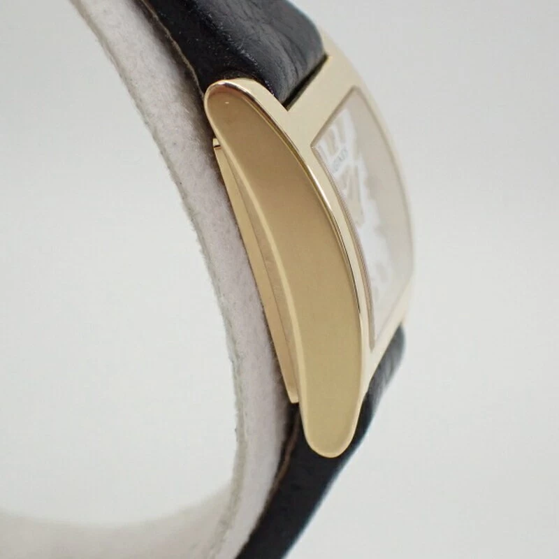 Longines [LONGINES] 750 (K18) Dolce Vita Leather Belt White Dial Ladies Quartz*L5.161.6