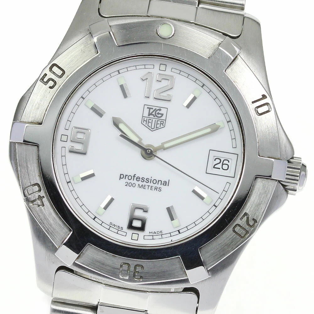 Good product [TAG HEUER] TAG HEUER 2000 EXCLUSIVE DATE WN1111 QUARTZ [EV20]