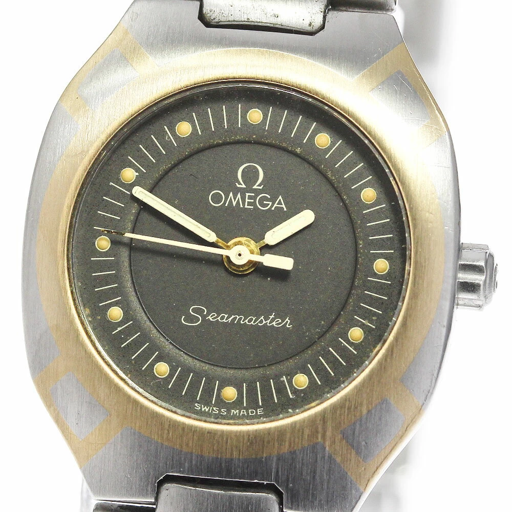 [OMEGA] Omega Seamaster Polaris Quartz Ladies _718501