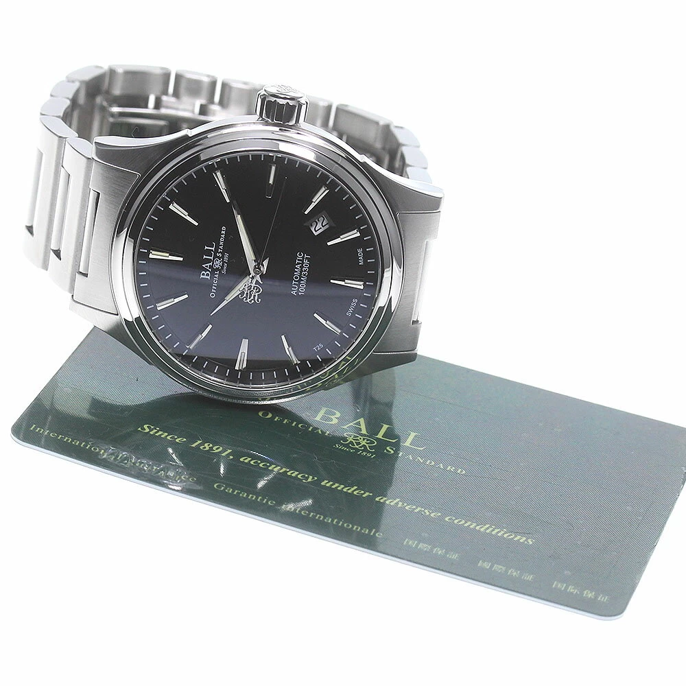 Good Product ★ Warranty Included [BALLWATCH] Ball Watch Stokman Victory Date NM2098C-S3J-BK Self-winding 722661