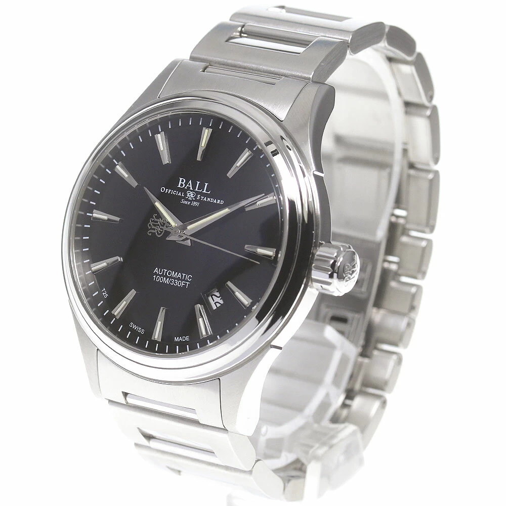 Good Product ★ Warranty Included [BALLWATCH] Ball Watch Stokman Victory Date NM2098C-S3J-BK Self-winding 722661