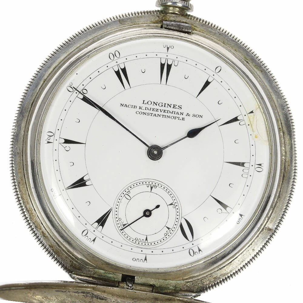  ★ Warranty Included [LONGINES] Longines Pocket Watch Vintage SV800 Cal.19.57 Hand-wound 718071