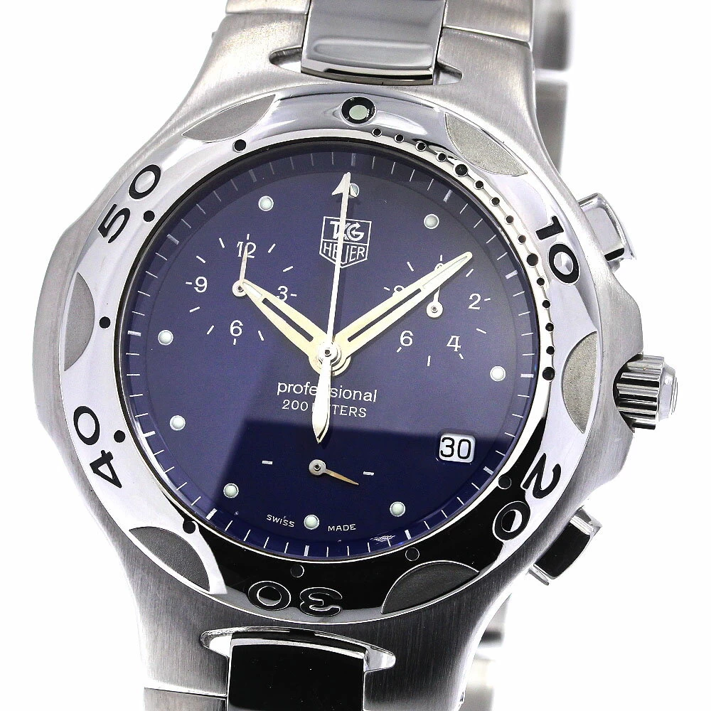 Good Condition [TAG HEUER] TAG HEUER KYRIUM CHRONOGRAPH DATE CL1114 QUARTZ 722640