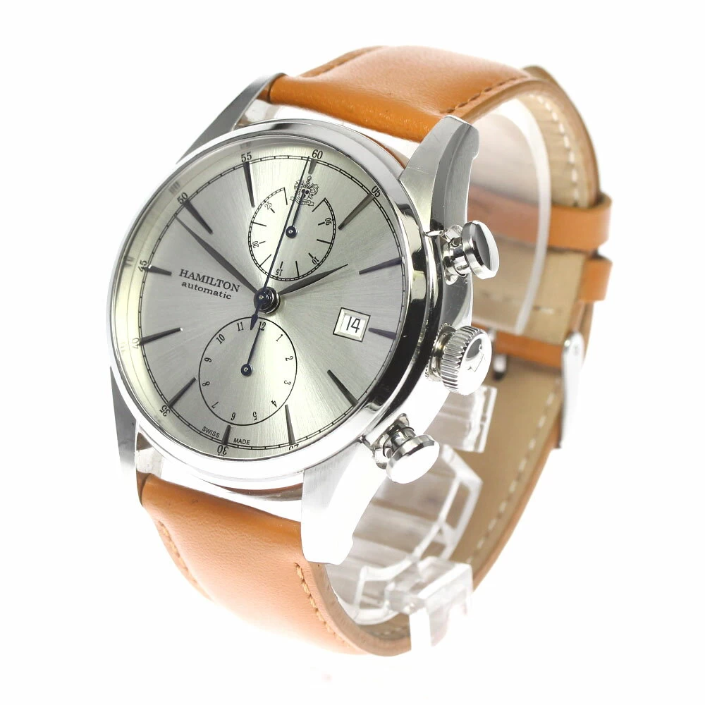 with warranty [HAMILTON] Hamilton Jazzmaster Spirit of Liberty H324160 self-winding 730618 [ev20]