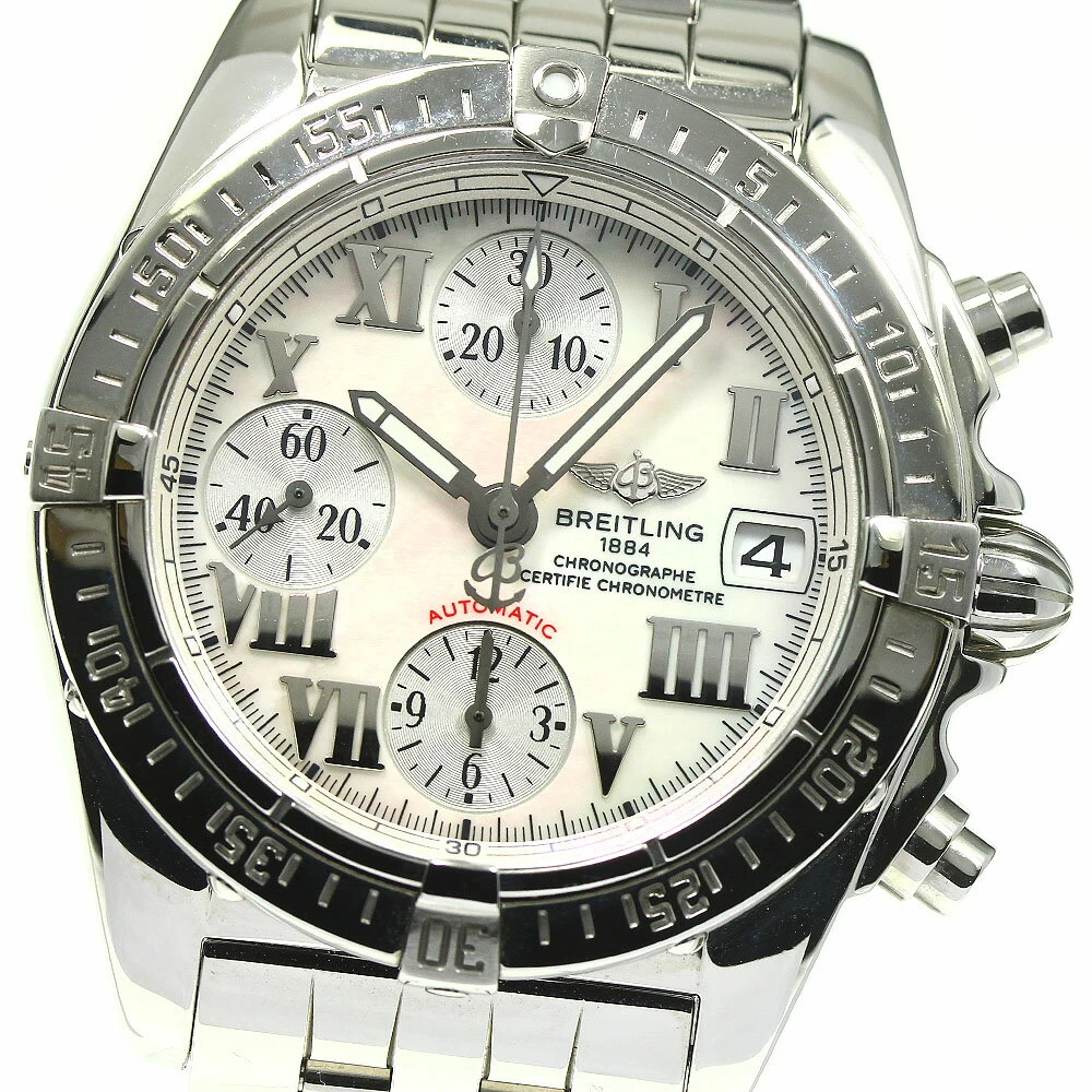 Breitling BREITLING A13358/ A152A96PA Chrono Cockpit Date Automatic Beautiful Item with Box and Warranty_742625