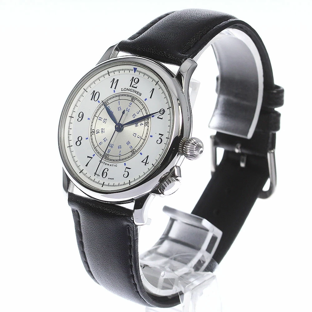 Longines LONGINES L2.605.4 navigation dual time automatic windings with box_740831