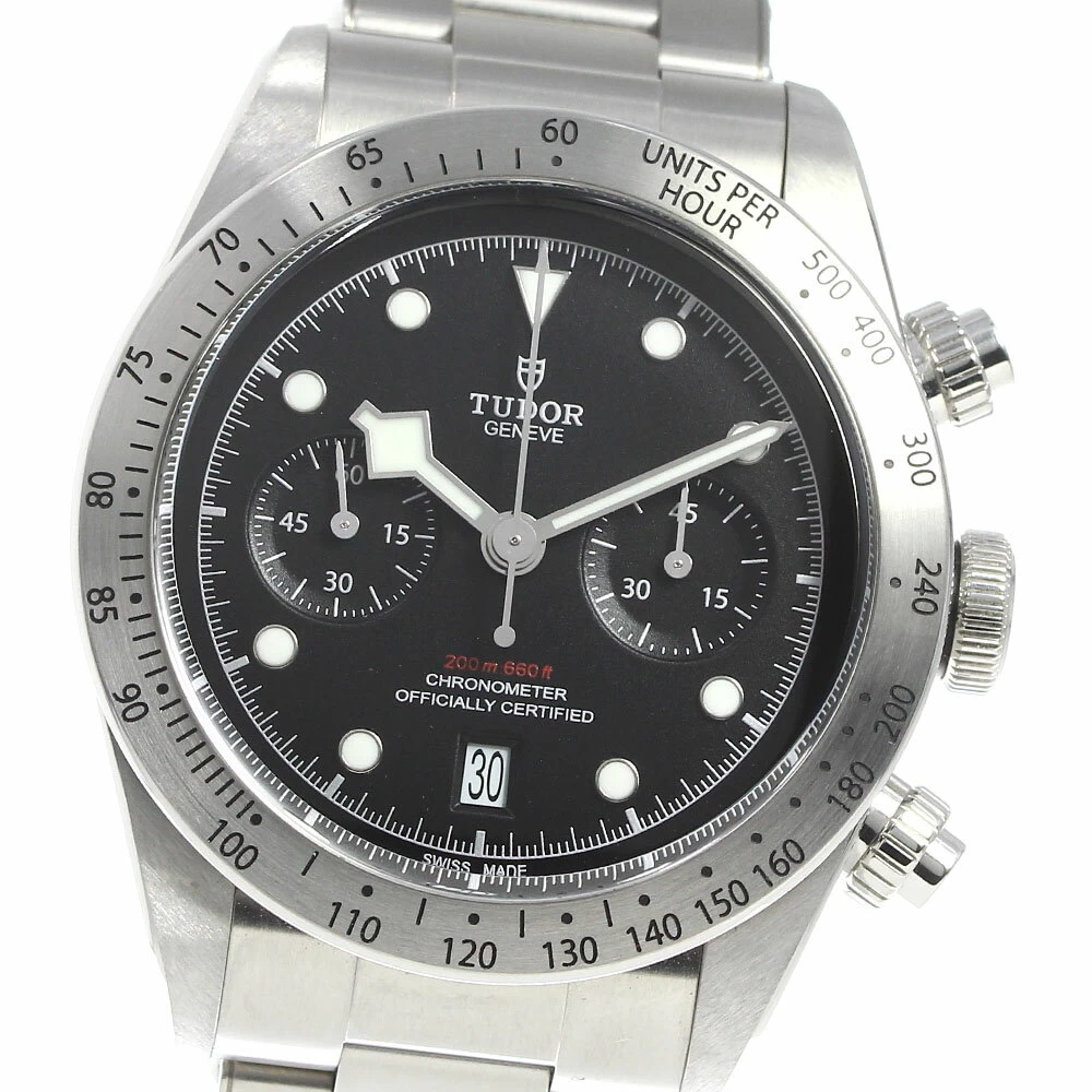 Tudor TUDOR 79350 Heritage Black Bay Chronograph Automatic Good Box with Warranty_741372