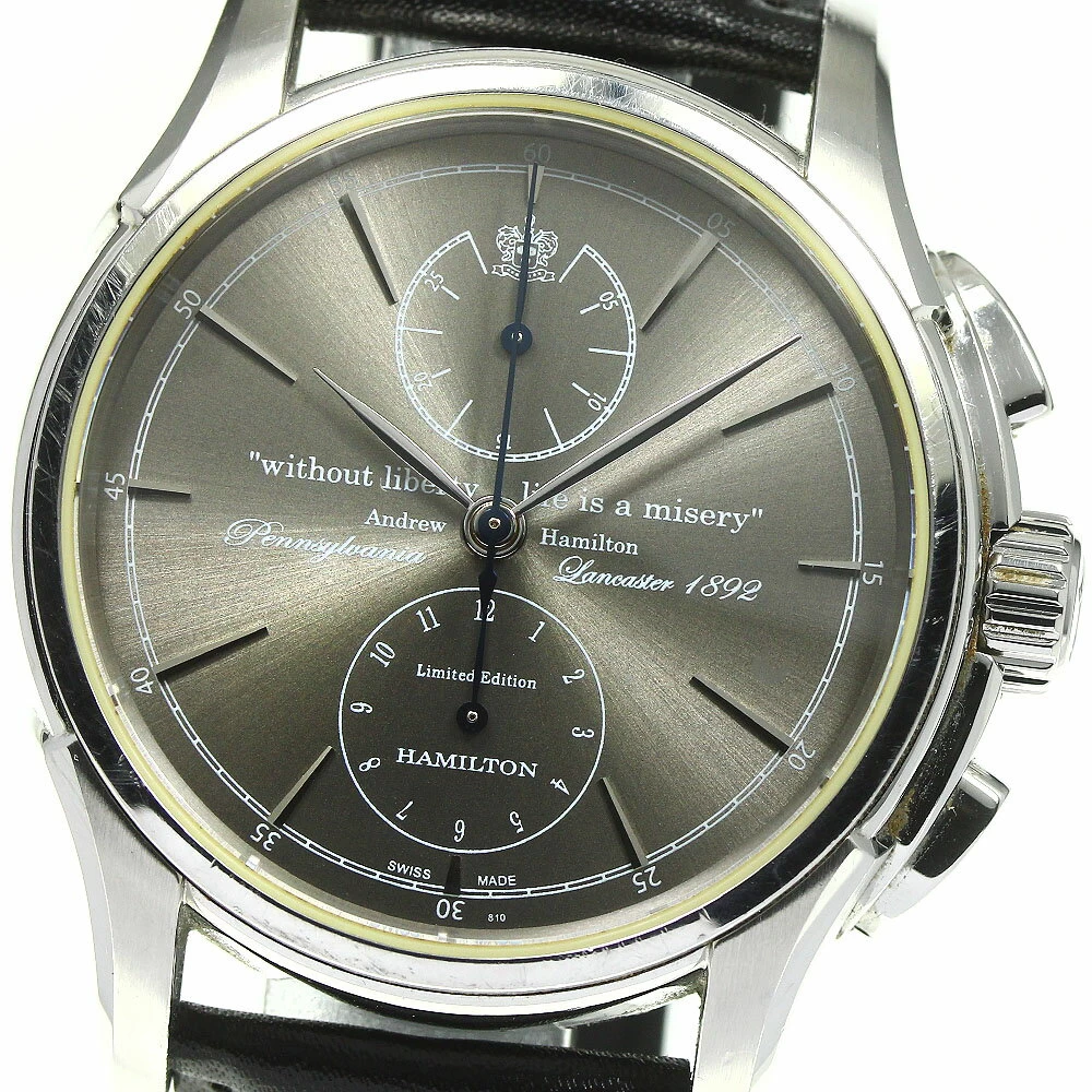 Hamilton Hamilton H325560 Jazz Master Spirit of Liberty Chronograph with Automatic Box and Warranty_742660