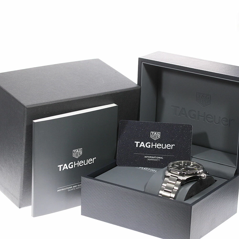 TAG HEUER TAG HEUER WBD1110 AQUARACER DATE QUARTZ BOX WITH WARRANTY CARD_741902