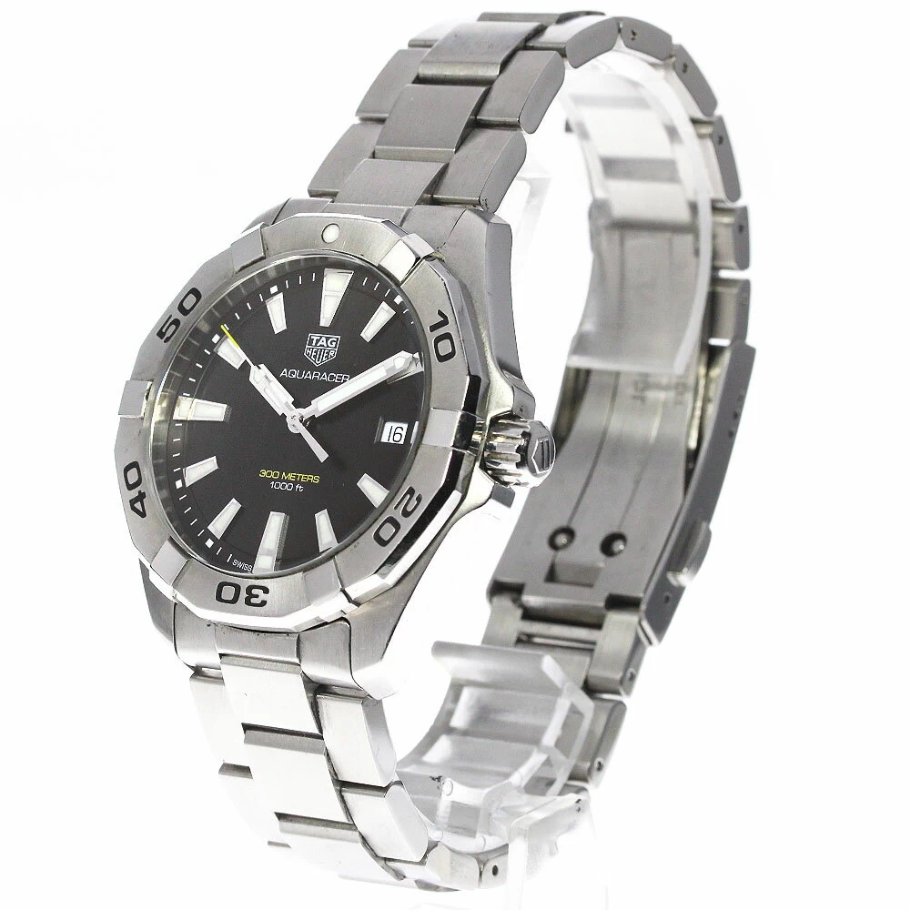 TAG HEUER TAG HEUER WBD1110 AQUARACER DATE QUARTZ BOX WITH WARRANTY CARD_741902
