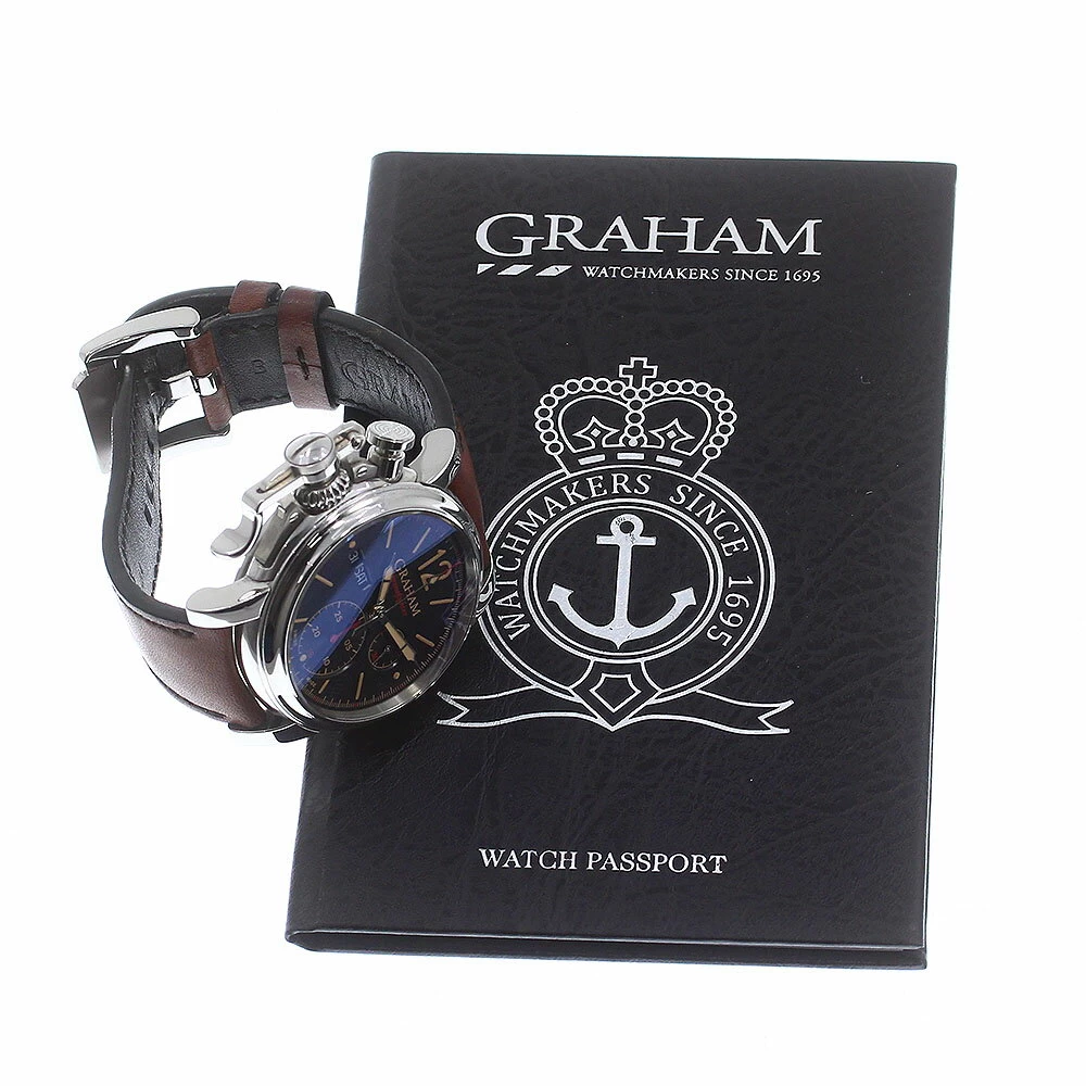 Graham GRAHAM 2CVAS.03A CHRONOFIGHTER VINTAGE DAY DATE AUTOMATIC WITH WARRANTY_741460