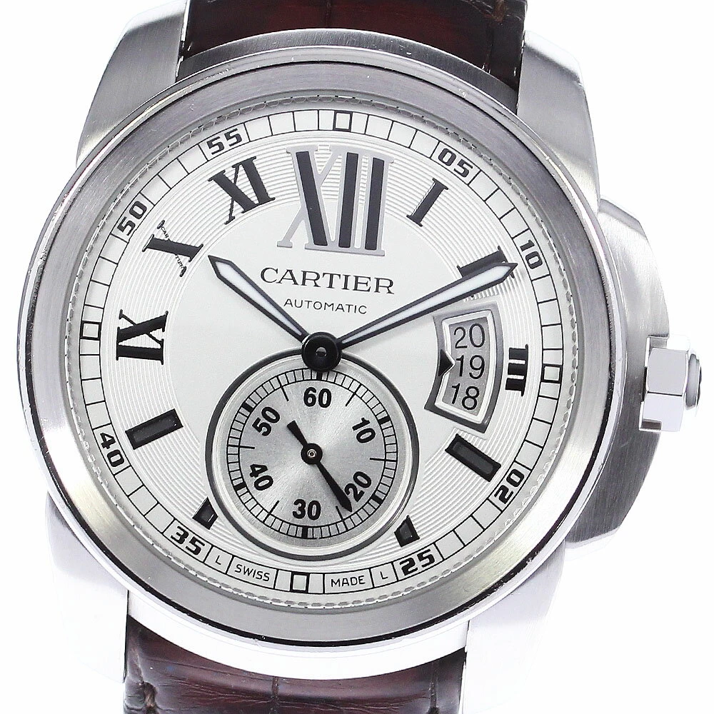 Cartier CARTIER W7100037 CALIBRE DE CARTIER DATE AUTOMATIC BOX WITH WARRANTY CARTIER _ 743144