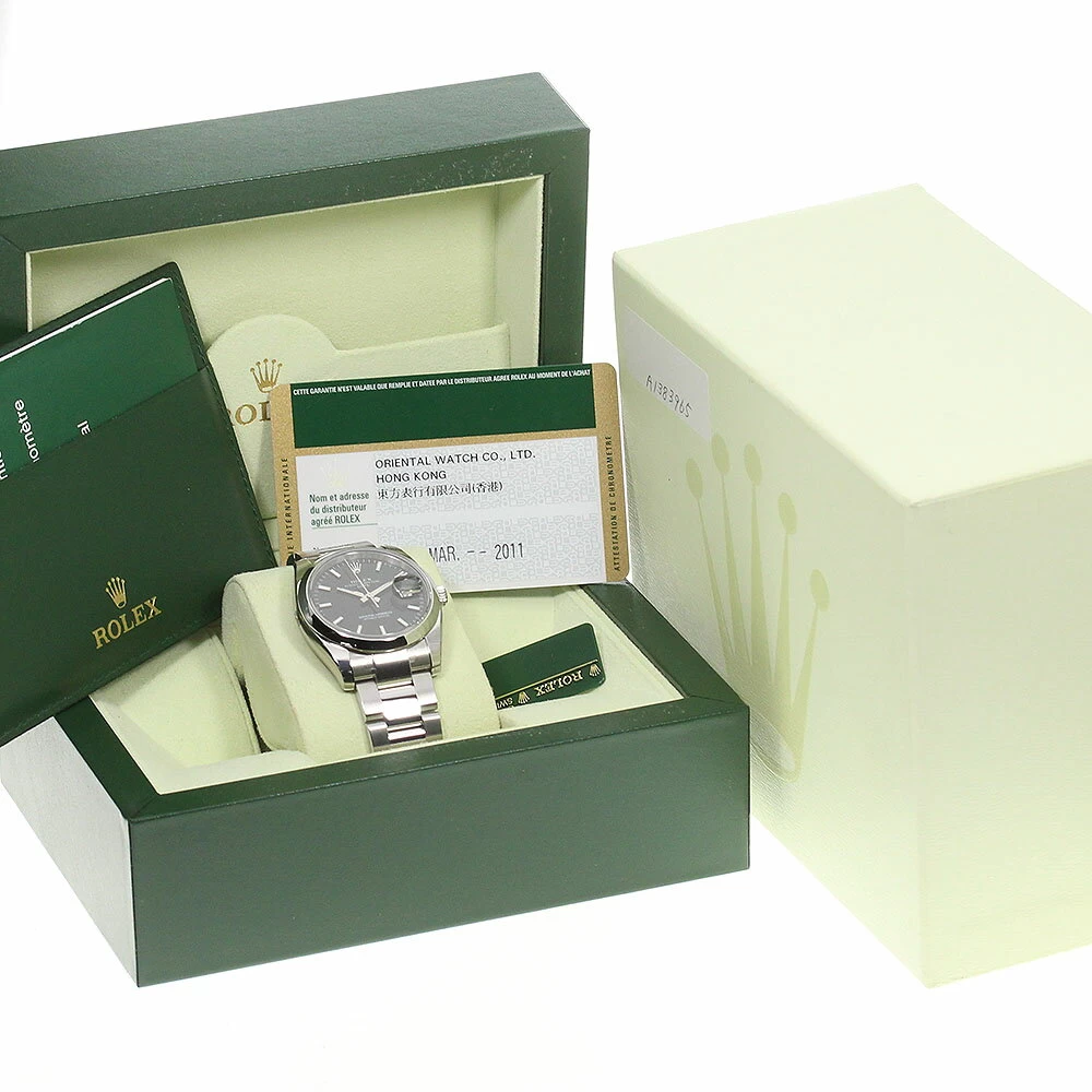 Rolex ROLEX 115200 Oyster Perpetual Date with Sticker M Number Automatic Unused Item with Box and Warranty_706519