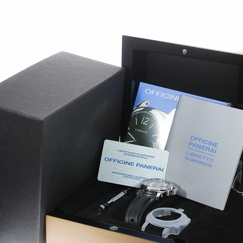 PANERAI PANERAI PAM00112 Luminor Bass Hand Winding Box with Warranty_746283