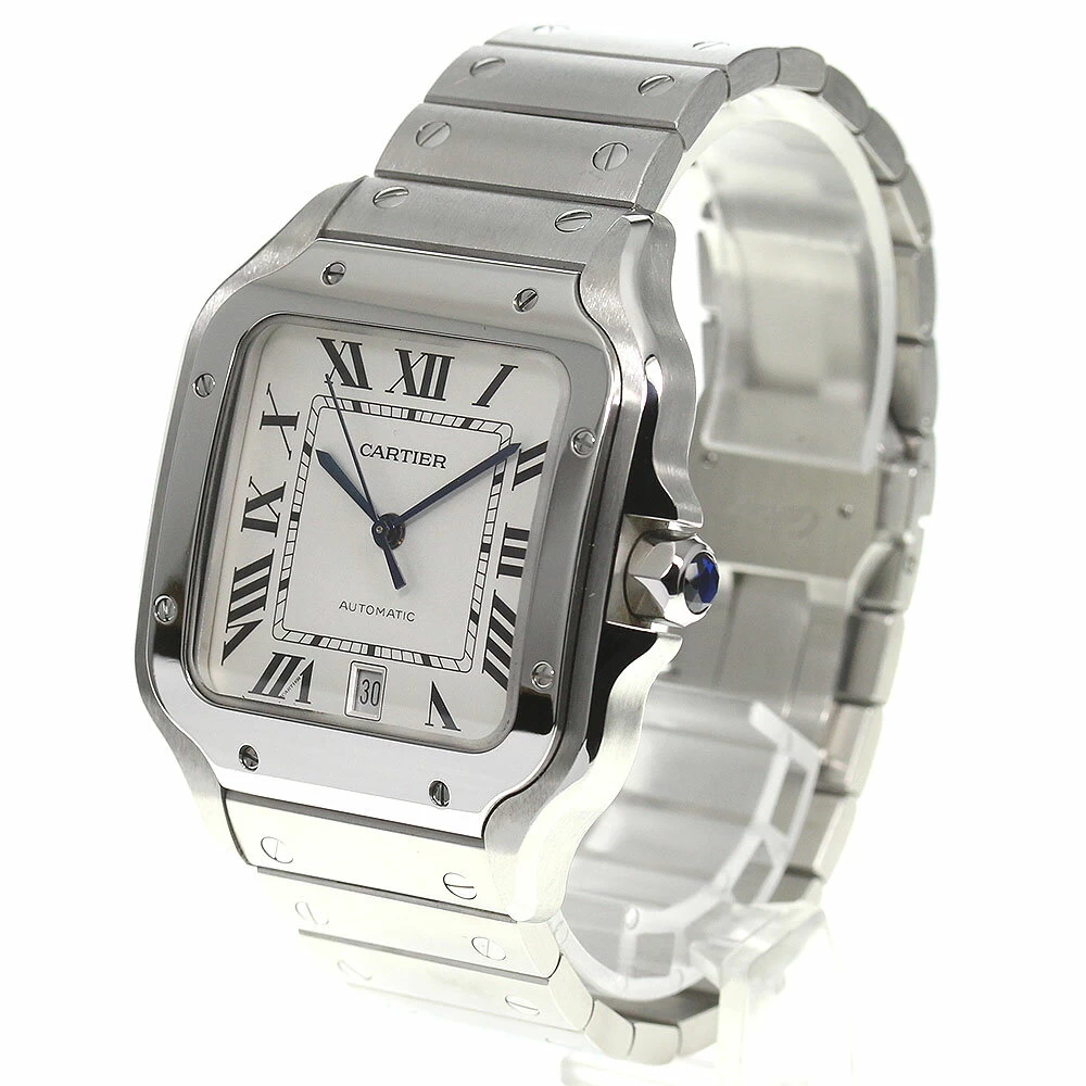 Cartier CARTIER WSSA0009 Santos de Cartier LM Date automatic winding box with warranty card _ 748511
