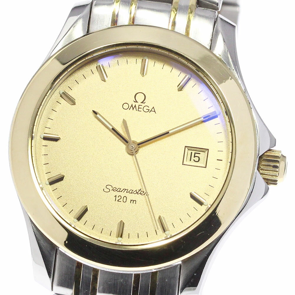 Omega OMEGA Seamaster 120M YG Bezel Date Quartz_741117