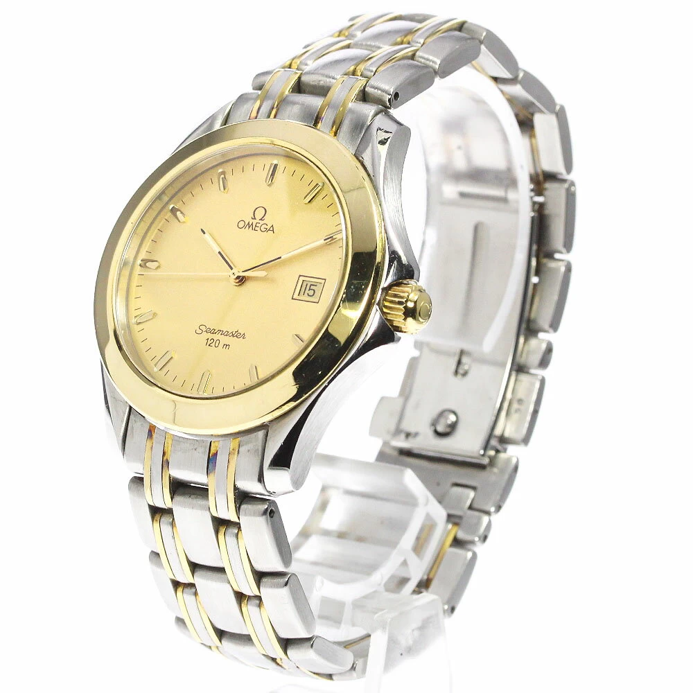 Omega OMEGA Seamaster 120M YG Bezel Date Quartz_741117