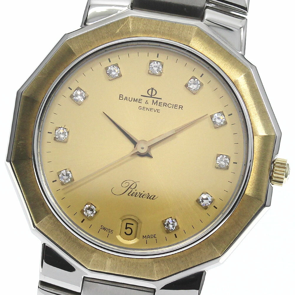 Baume & Mercier Baume & Mercier 5131.038 Riviera 11P Diamond Quartz Good Product _756733