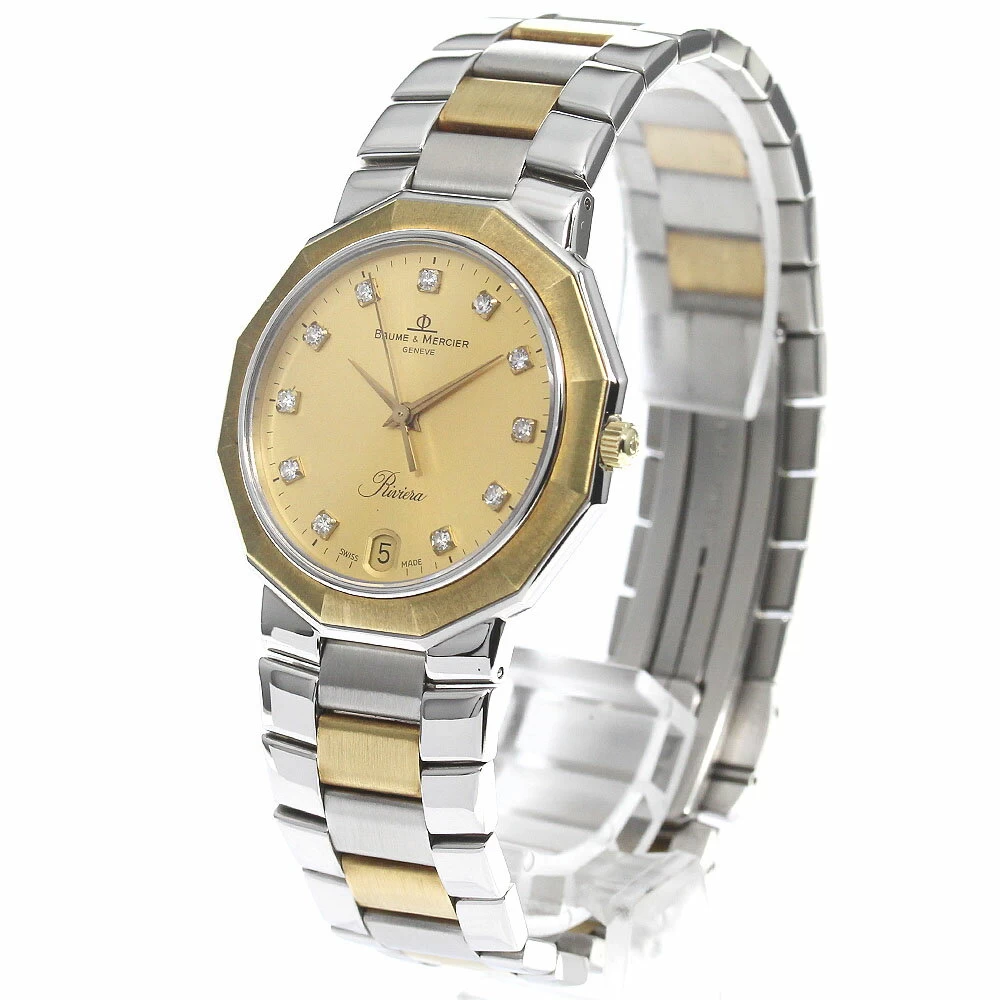 Baume & Mercier Baume & Mercier 5131.038 Riviera 11P Diamond Quartz Good Product _756733