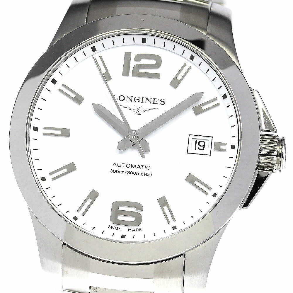 Longines LONGINES L3.776.4 Conquest Date Automatic Beauty Box with Warranty _ 758011