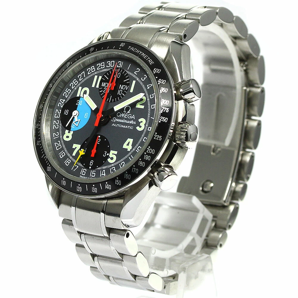 OMEGA OMEGA 3520.53 SPEEDMASTER MARK 40 TRIPLE CALENDAR CHRONOGRAPH SELF-WINDING GOOD PRODUCT _757956