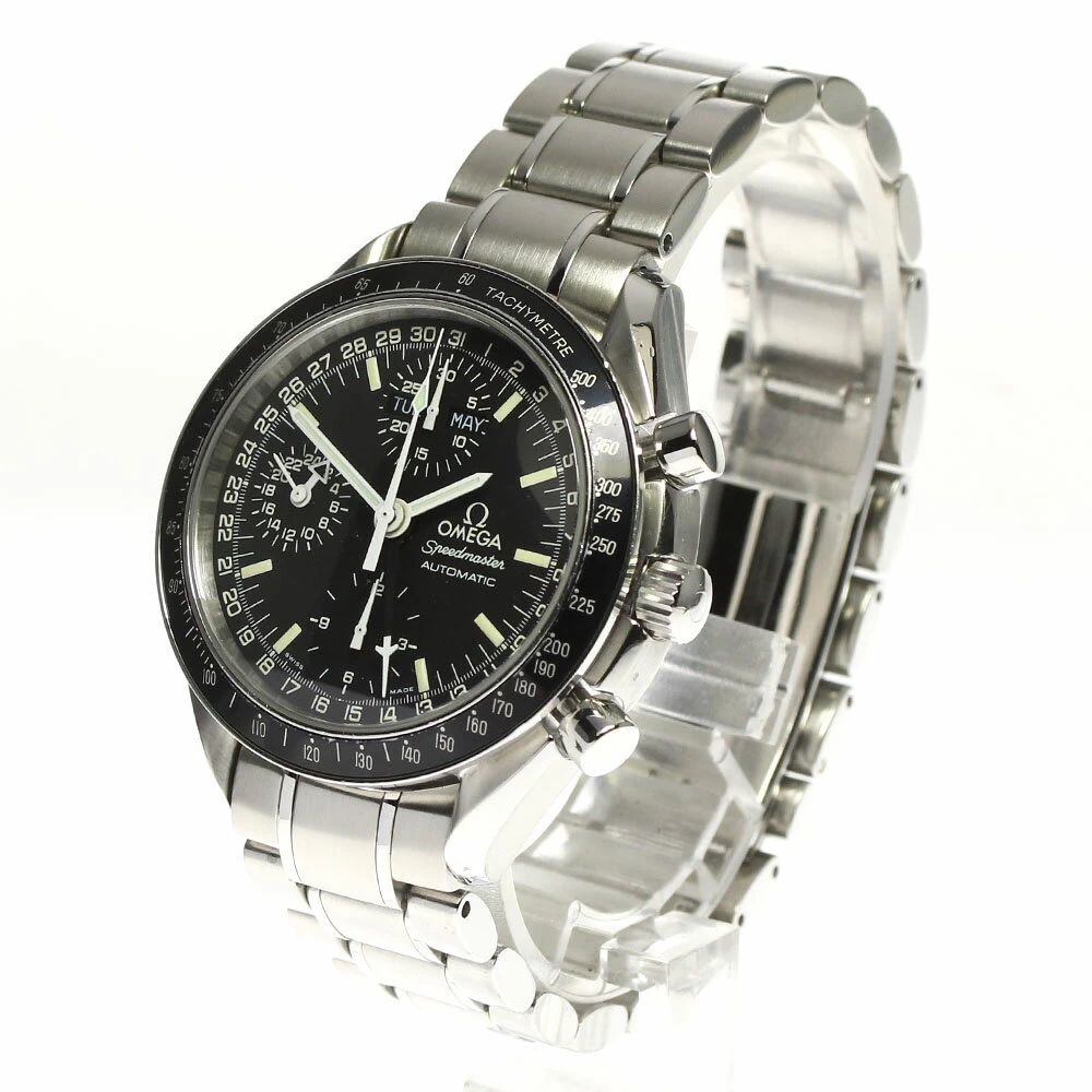 OMEGA OMEGA 3520.50 SPEEDMASTER MARK 40 COSMOS TRIPLE CALENDAR SELF-WINDING GOOD PRODUCT _751062
