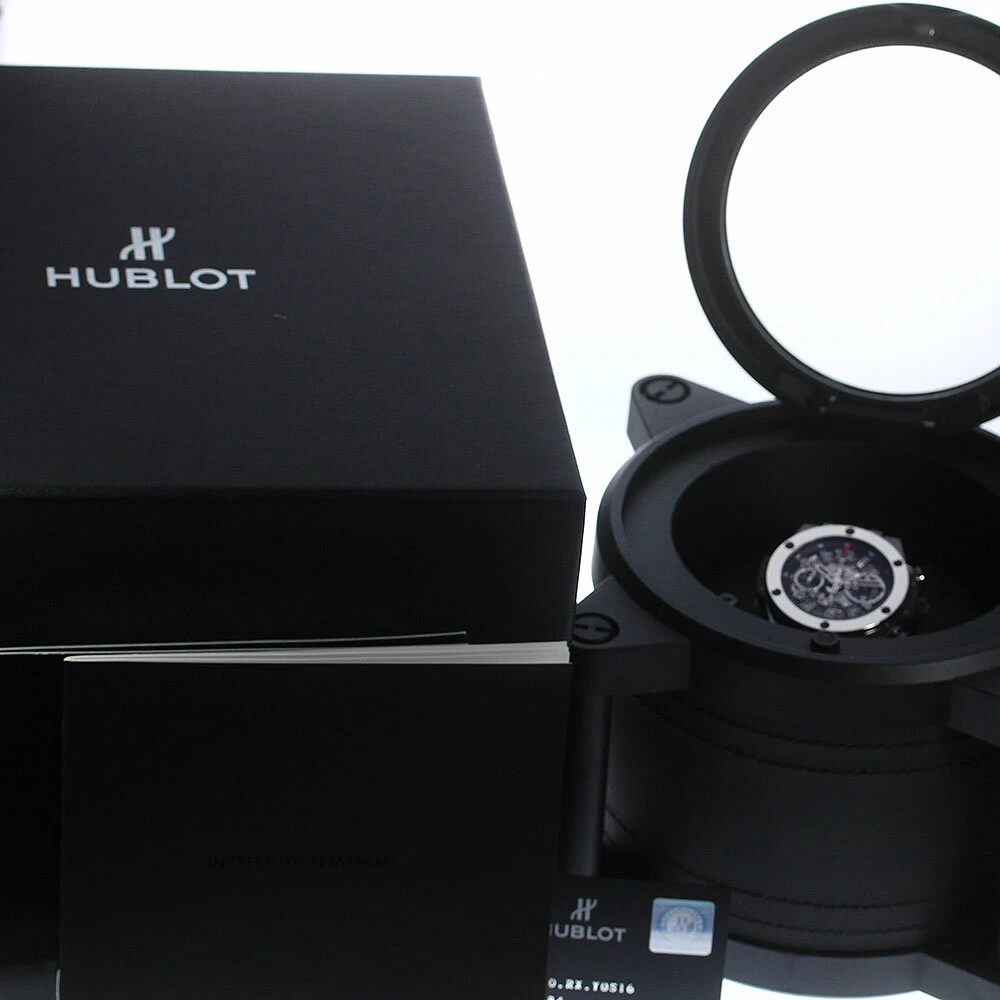HUBLOT HUBLOT 411.CS.1170.RXYOS16 BIG BANG UNICO CERAMIC PLATINUM YOSHIDA SPECIAL SELF-WINDING GOOD BOX WITH WARRANTY_751396