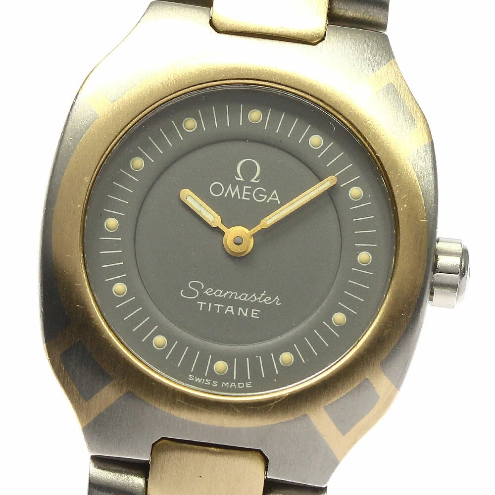Omega OMEGA Seamaster Polaris Quartz Ladies Good Item _756122
