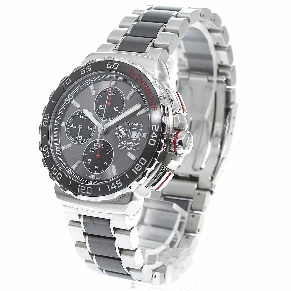 TAG HEUER TAG HEUER CAU2011-0 FORMULA 1 CHRONOGRAPH DATE AUTOMATIC WITH WARRANTY CARD_759457