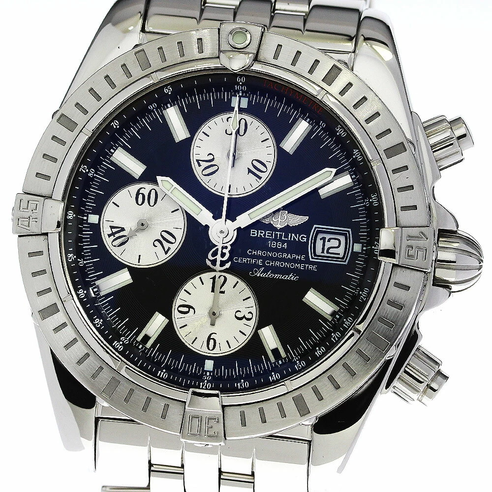Breitling Breitling A13356 Chronomat Evolution Chronograph Automatic Good Product with Warranty _ 757832