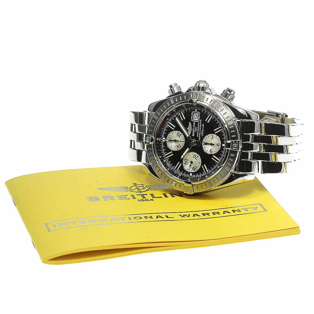 Breitling Breitling A13356 Chronomat Evolution Chronograph Automatic Good Product with Warranty _ 757832