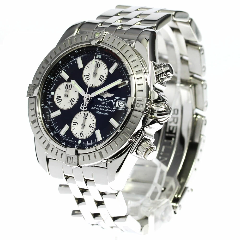 Breitling Breitling A13356 Chronomat Evolution Chronograph Automatic Good Product with Warranty _ 757832