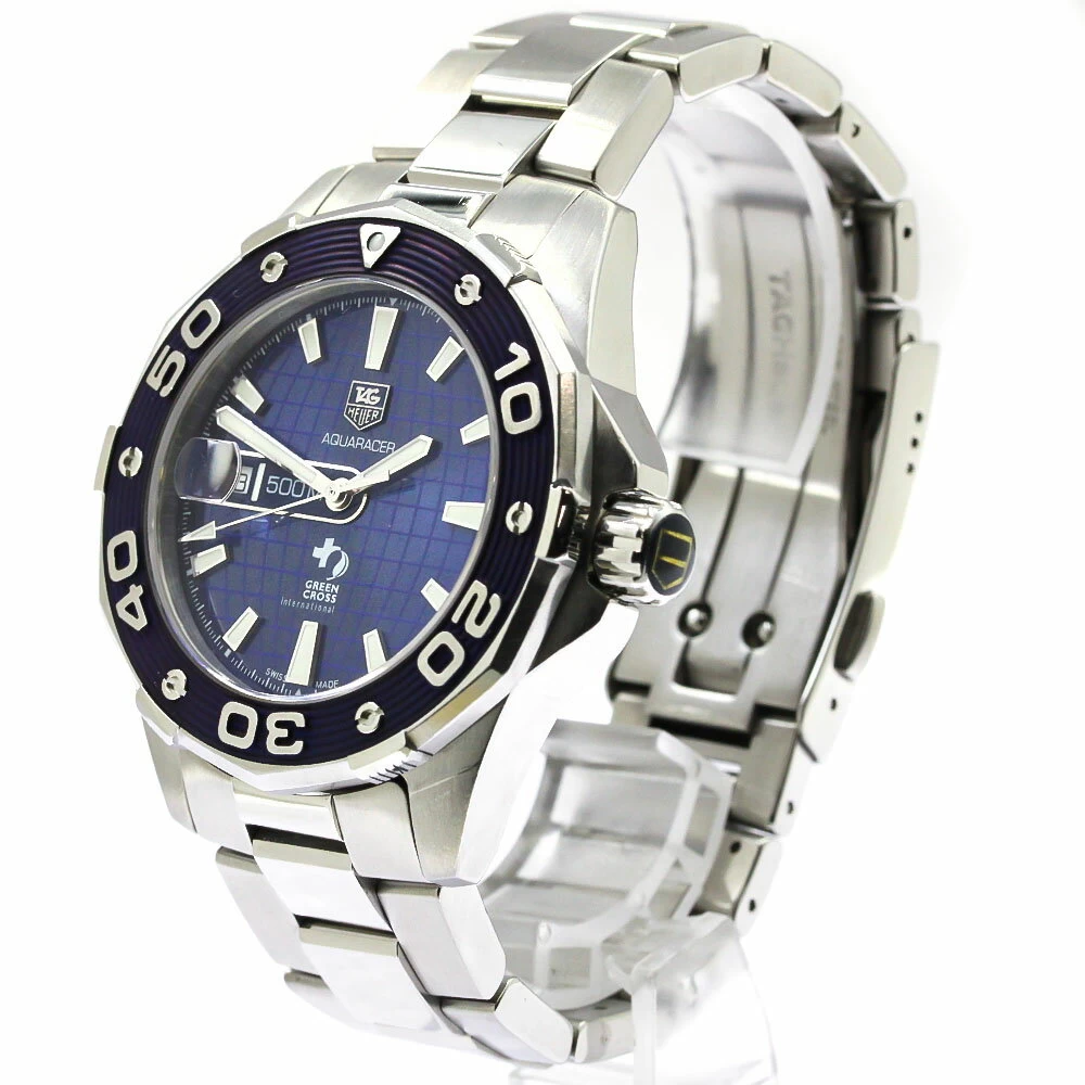 TAG HEUER TAG HEUER WAJ2116 AQUARACER 500M GREEN CROSS INTERNATIONAL 1600 PCS LIMITED EDITION SELF-WINDING _757829