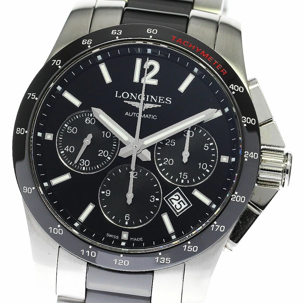 Longines LONGINES L2.744.4 Conquest Chronograph with automatic box and warranty_771057