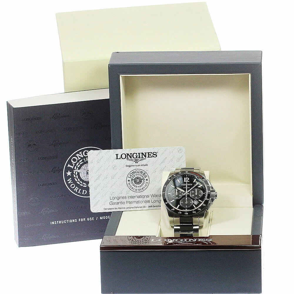 Longines LONGINES L2.744.4 Conquest Chronograph with automatic box and warranty_771057
