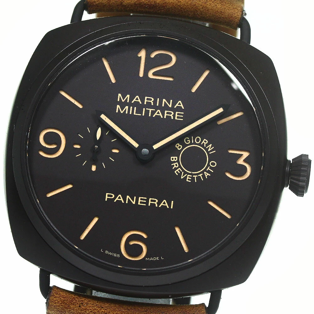 Panerai Panerai PAM00339 Radiomir Composite Marina Militare 8 Days Hand Rolled Very Beautiful Item Box with Warranty_775287