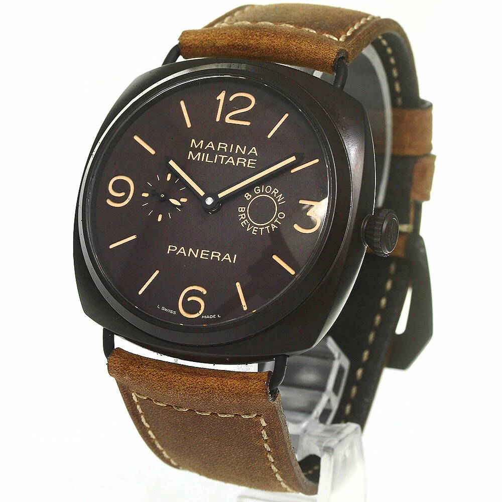 Panerai Panerai PAM00339 Radiomir Composite Marina Militare 8 Days Hand Rolled Very Beautiful Item Box with Warranty_775287