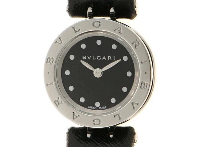 BVLGARI Bvlgari B-zero1 B-zero1 Ceramic/Stainless/Leather Black Dial Women's Quartz Watch [473] 