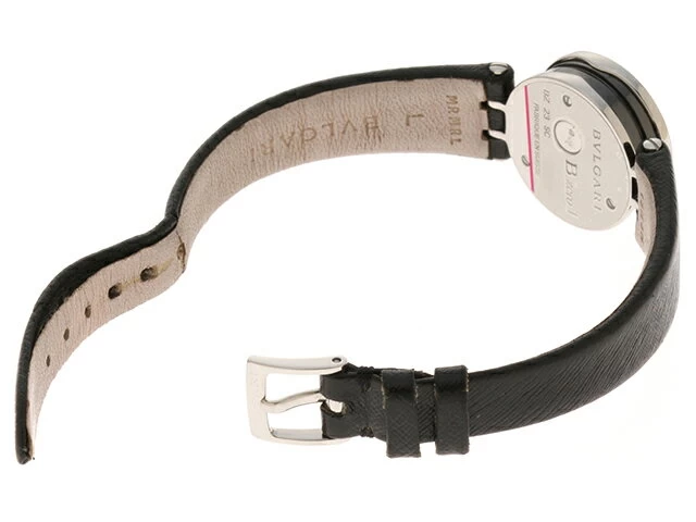 BVLGARI Bvlgari B-zero1 B-zero1 Ceramic/Stainless/Leather Black Dial Women's Quartz Watch [473] 