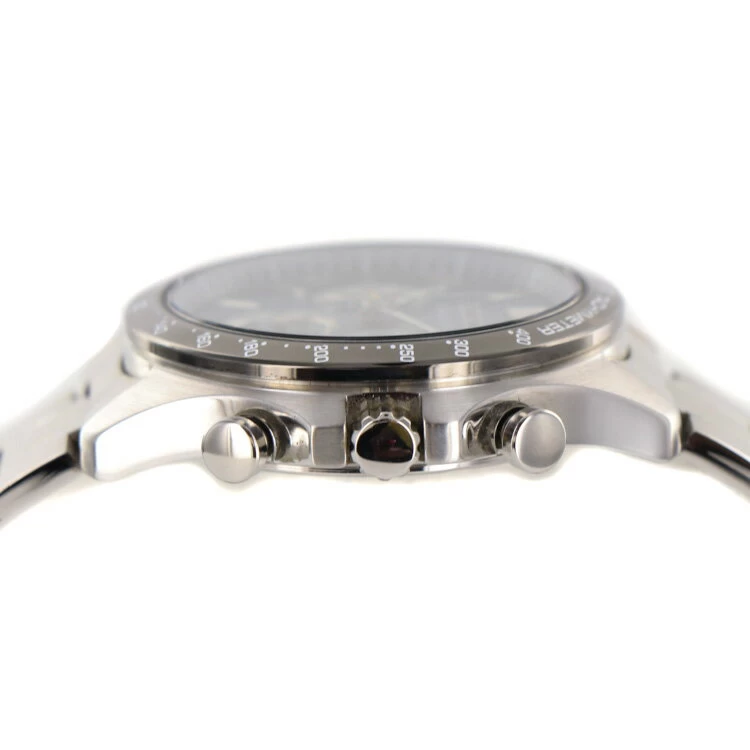 Seiko Spirit Chronograph SBTR027 8T63-00D0 Quartz Stainless Steel Silver Dial Calendar Chronograph Watch 23-1443-G